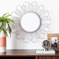 Safavieh Lorence Wall Mount Round Wall Mirror