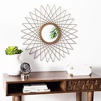 Safavieh Bilsons Wall Mount Round Wall Mirror