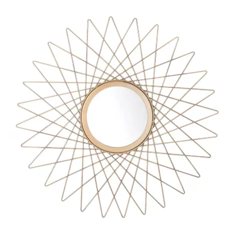 Safavieh Bilsons Wall Mount Round Wall Mirror