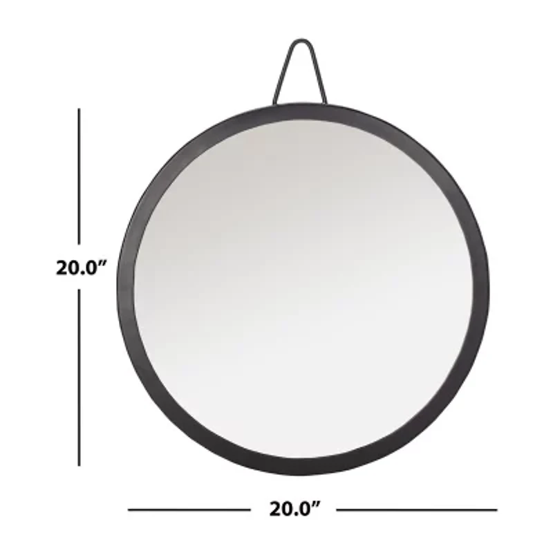 Safavieh Darsey Wall Mount Round Wall Mirror