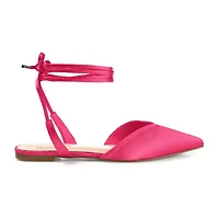 Journee Collection Theia Womens Pointed Ballet Flats