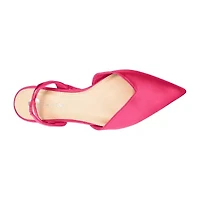 Journee Collection Theia Womens Pointed Ballet Flats