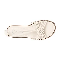 Journee Collection Womens Jess Strap Sandals