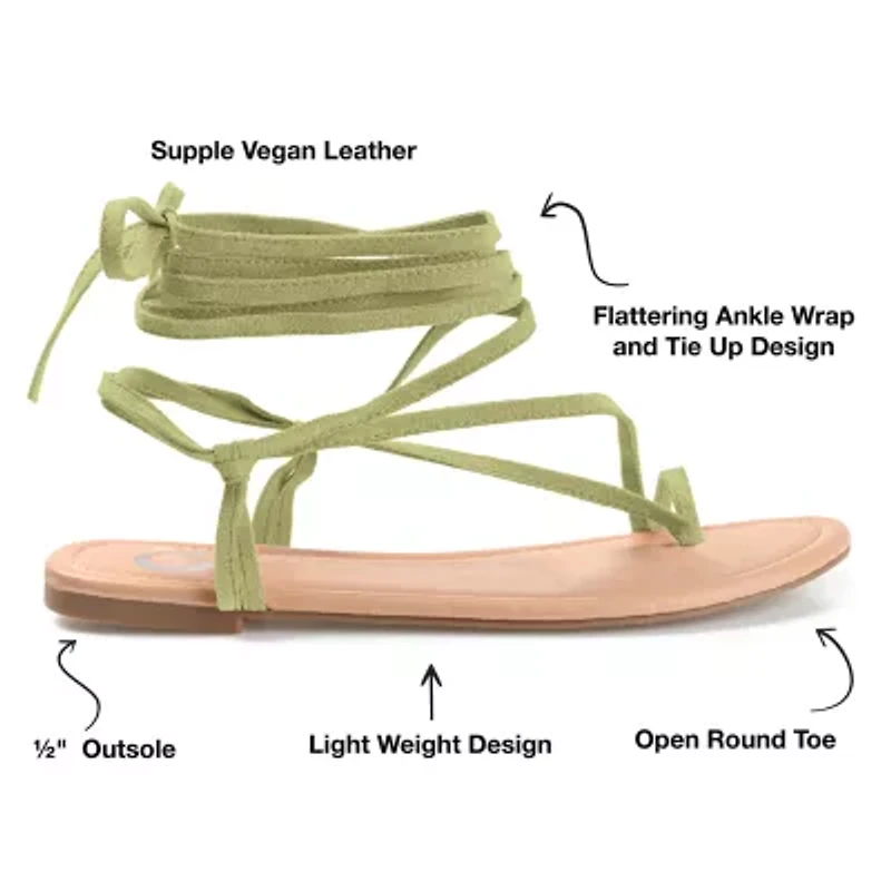 Journee Collection Womens Mischa Strap Sandals