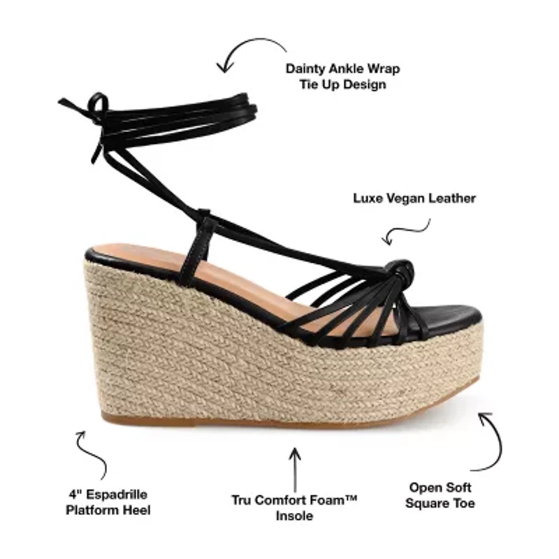 Journee Collection Womens Catalinn Heeled Sandals