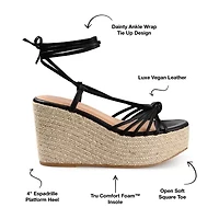 Journee Collection Womens Catalinn Heeled Sandals