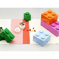 LEGO® Storage Brick 2 Bright Red Toy Box