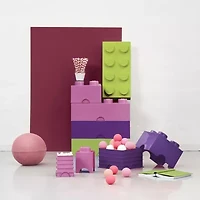 LEGO® Storage Brick 2 Bright Red Toy Box