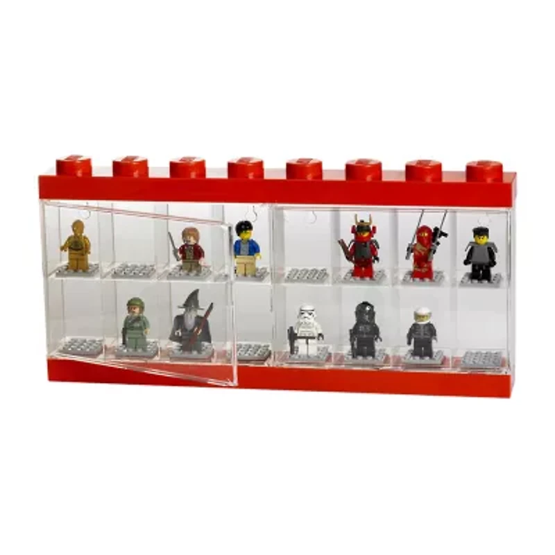 LEGO® Minifigure Display Case 16 Bright Red