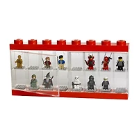 LEGO® Minifigure Display Case 16 Bright Red