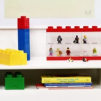 LEGO® Minifigure Display Case 16 Bright Red