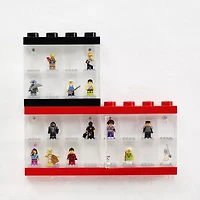 LEGO® Minifigure Display Case 16 Bright Red