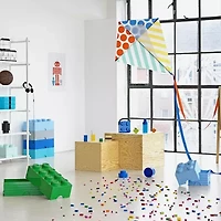 LEGO® Storage Brick 8 Bright Blue Toy Box