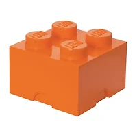 LEGO® Storage Brick 4 Bright Orange