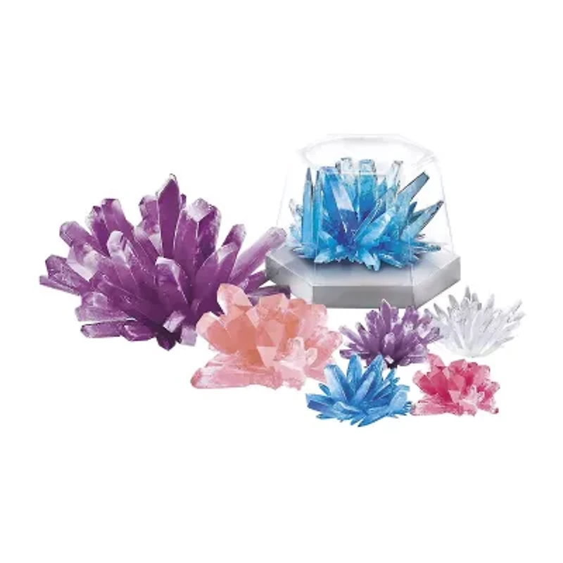 Toysmith 4M Deluxe Crystal Growing Combo Steam Science Kit - DIY Geology, Chemistry, Art STEM Toys Gift For Kids & Teens ,Boys & Girls