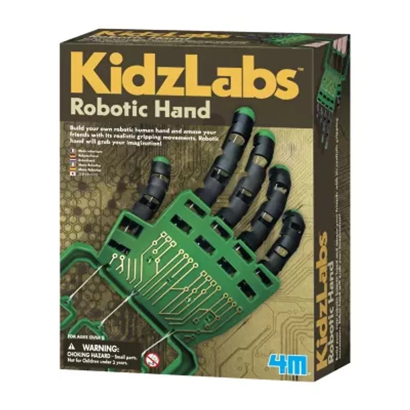 Toysmith 4m Kidzlabs Robotic Hand Kit - Diy Mechanical Robot Science - Stem Toys Educational Gift For Kids & Teens; Girls & Boys; Multi (3774) Discovery Toy