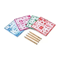Eeboo Travel Bingo Game Ages 4+ 8-pc. Travel Game
