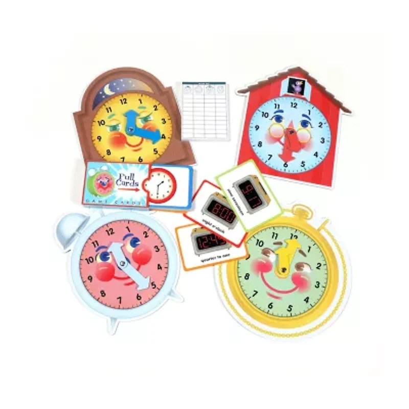 Eeboo Time Telling Game Ages 5+