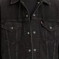 Levi's Hybrid Hoodie Mens Denim Hooded Lightweight Trucker Jacket