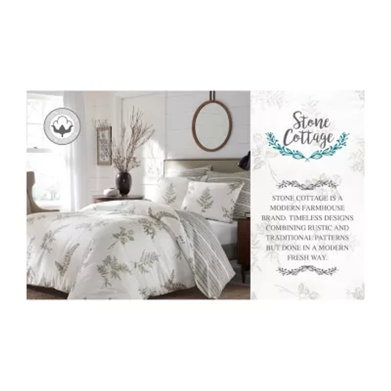 Stone Cottage Cotton Percale Sheet Set