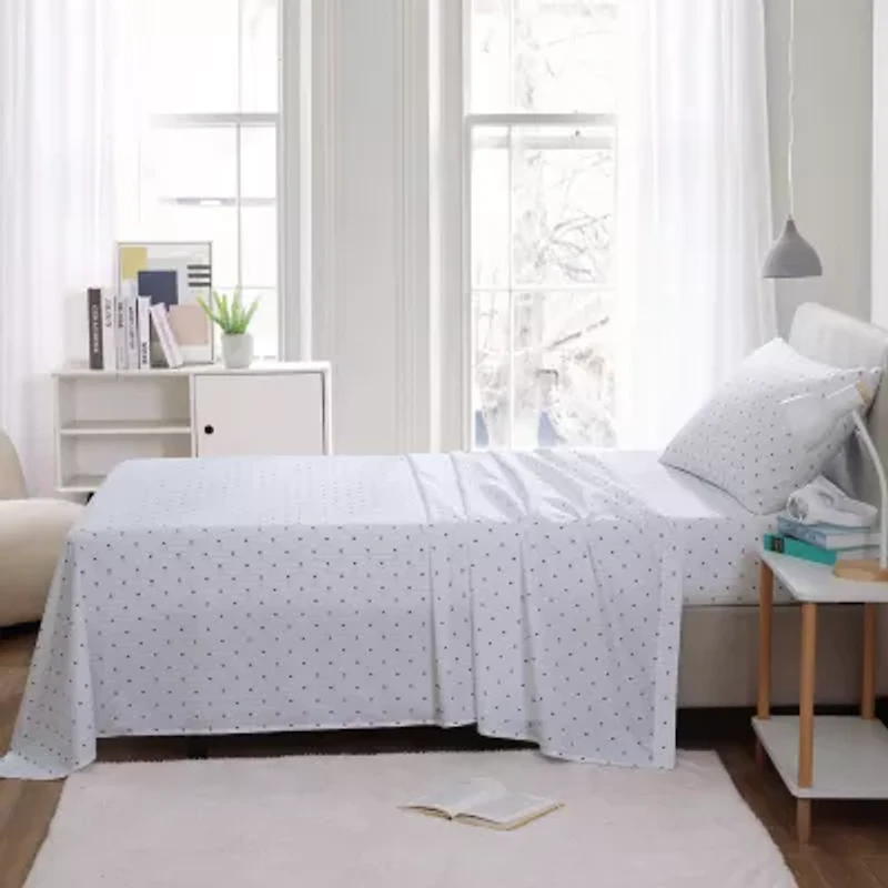 Poppy & Fritz Cotton Peracle Printed Sheet Set