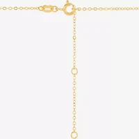 (H-I / Si1-Si2) Womens 1/10 CT. T.W. Lab Grown White Diamond 14K Gold Over Silver Sterling Silver Butterfly 18 Inch Pendant Necklace