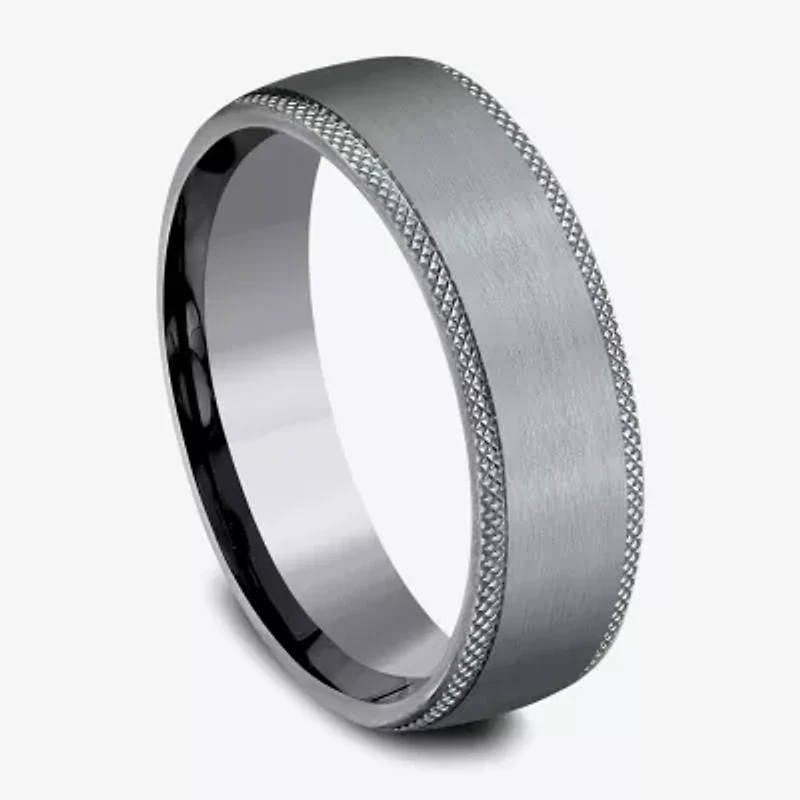 Mens 6.5MM Tantalum Wedding Band
