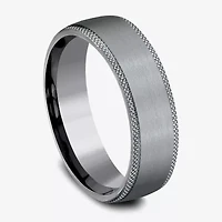 Mens 6.5MM Tantalum Wedding Band