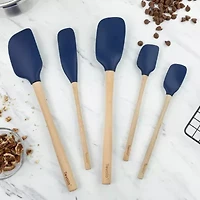Tovolo Flex-Core Wood Handle 5-pc. Spatula Set