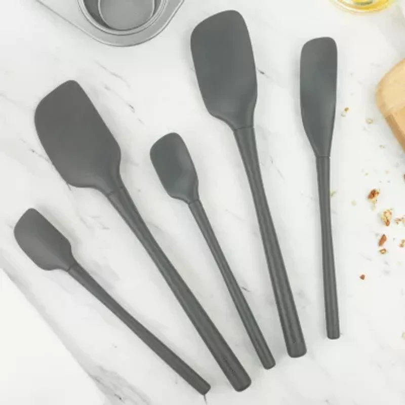 Tovolo Flex-Core All Silicone 5-pc. Spatula Set
