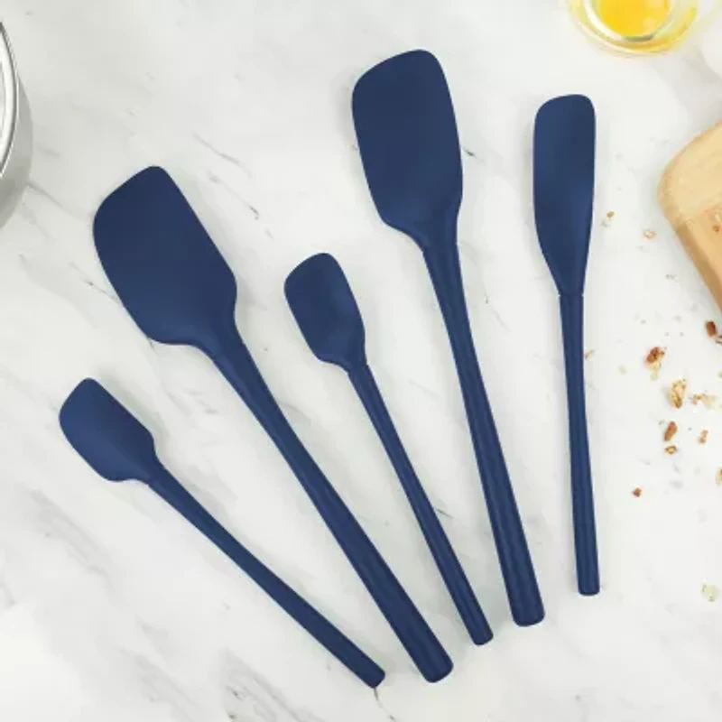 Tovolo Flex-Core All Silicone 5-pc. Spatula Set