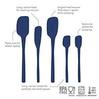 Tovolo Flex-Core All Silicone 5-pc. Spatula Set