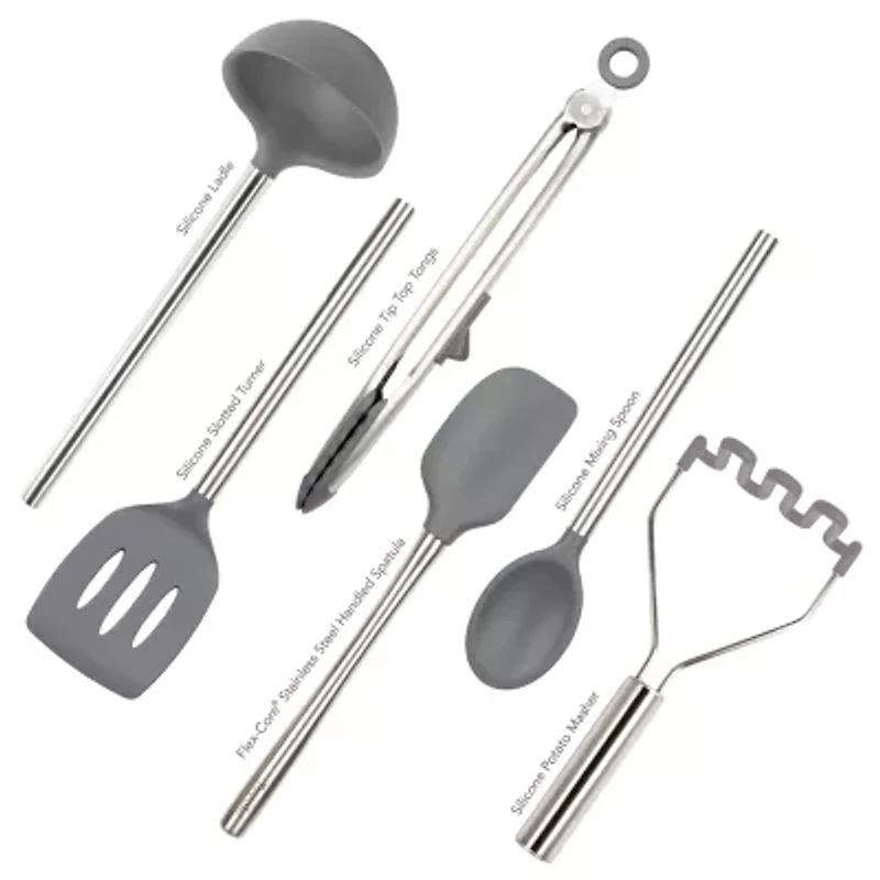 Tovolo All Silicone 6-pc. Utensil Set