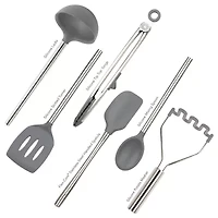 Tovolo All Silicone 6-pc. Utensil Set