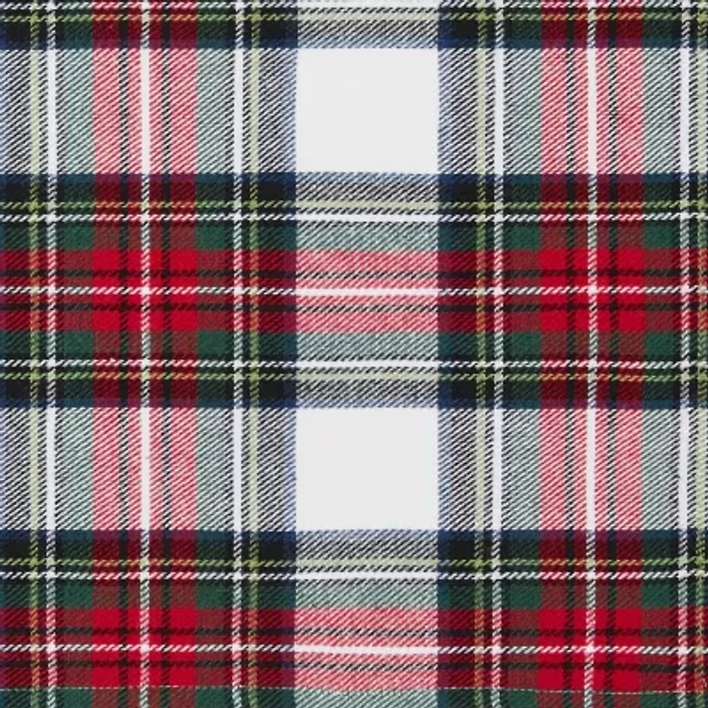Elrene Home Fashions Christmas Plaid 70x70 Tablecloth