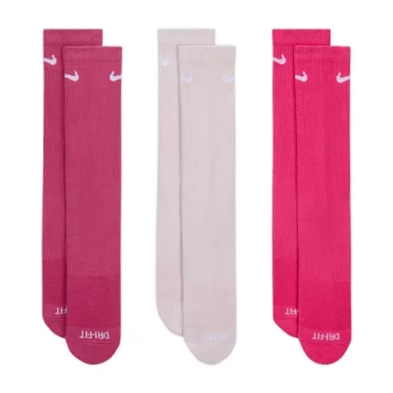 Nike Everyday Plus Cushion Unisex Adult 3 Pair Crew Socks