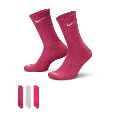 Nike Everyday Plus Cushion Unisex Adult 3 Pair Crew Socks