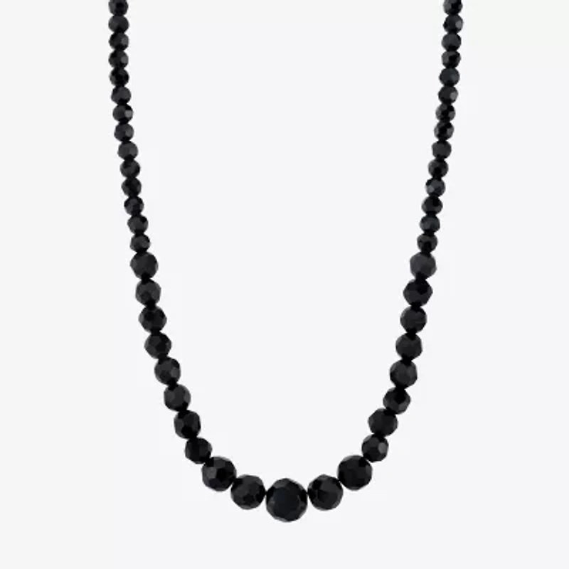1928 Womens Black 15 Inch Strand Necklace