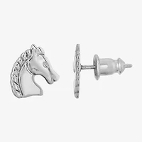 1928 Horse 9mm Stud Earrings