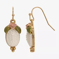 1928 Womens Flower Drop Earrings