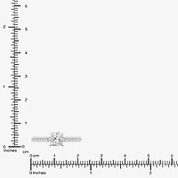 Limited Quantities! (G \ Si1) Womens 1 1/4 CT. T.W. Lab Grown White Diamond 14K White Gold Cushion Side Stone Engagement Ring