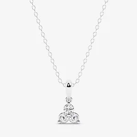Limited Quantities! (G \ Si1) Womens 1/4 CT. T.W. Lab Grown White Diamond 14K White Gold Pendant Necklace