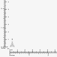 Limited Quantities! (G \ Si1) Womens 1/4 CT. T.W. Lab Grown White Diamond 14K White Gold Pendant Necklace