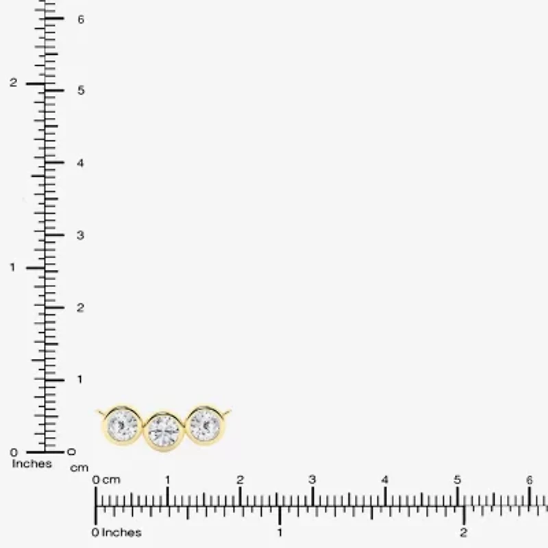 Limited Quantities! (G \ Si1) Womens 1 CT. Lab Grown White Diamond 14K Gold Pendant Necklace