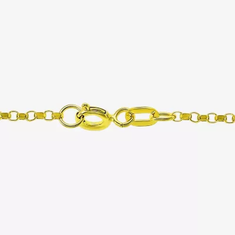 Made in Italy Womens 14K Gold 18 Inch Chain Necklace