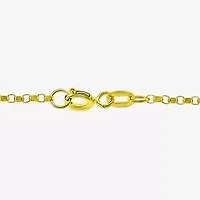 Made in Italy Womens 14K Gold 18 Inch Chain Necklace