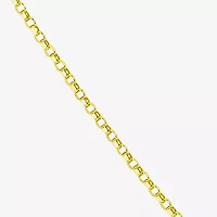 Made in Italy Womens 14K Gold 18 Inch Chain Necklace