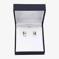 Gold Addiction Womens 10K Gold 14.5mm Hoop Earrings