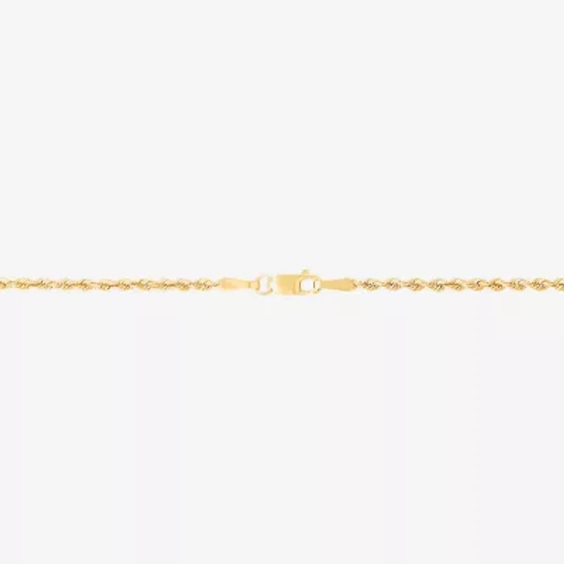 Womens 10K Gold 17 Inch Statement Necklace