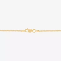 Made in Italy Womens 24K Gold Over Silver 24 Inch Popcorn Chain Necklace